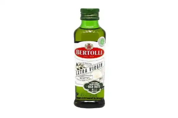 minyak zaitun untuk pelumas Bertolli Extra Virgin Olive Oil